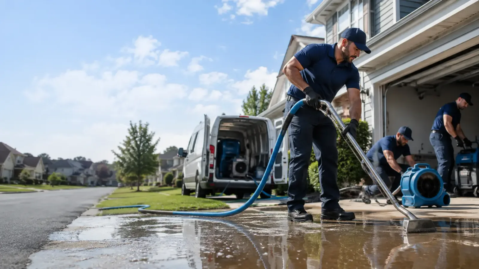 Flood Damage Restoration in Vanderbilt, MI